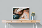 Nature's Swirl-Wall_Art-80 x 60cm-Mounted Canvas-White-Pixalot