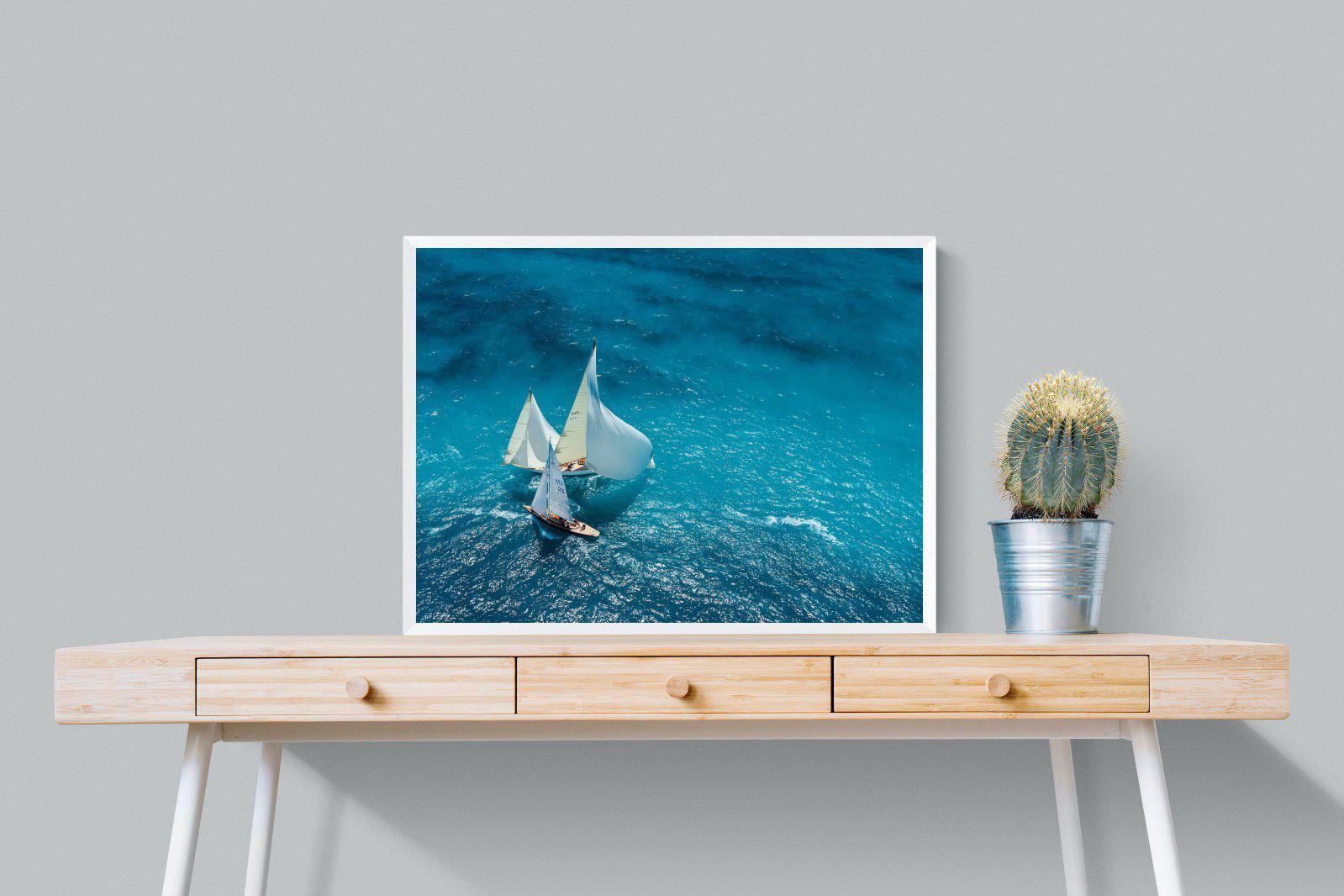 Nautical-Wall_Art-80 x 60cm-Mounted Canvas-White-Pixalot