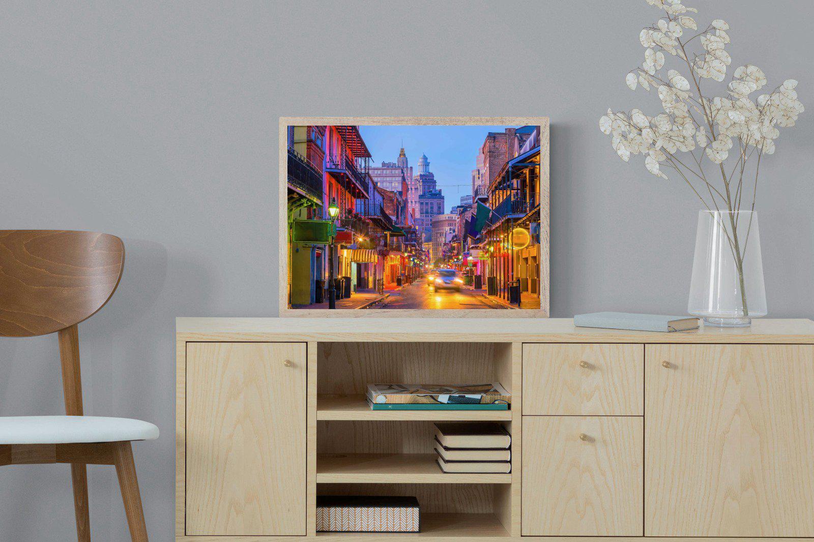 New Orleans-Wall_Art-60 x 45cm-Mounted Canvas-Wood-Pixalot