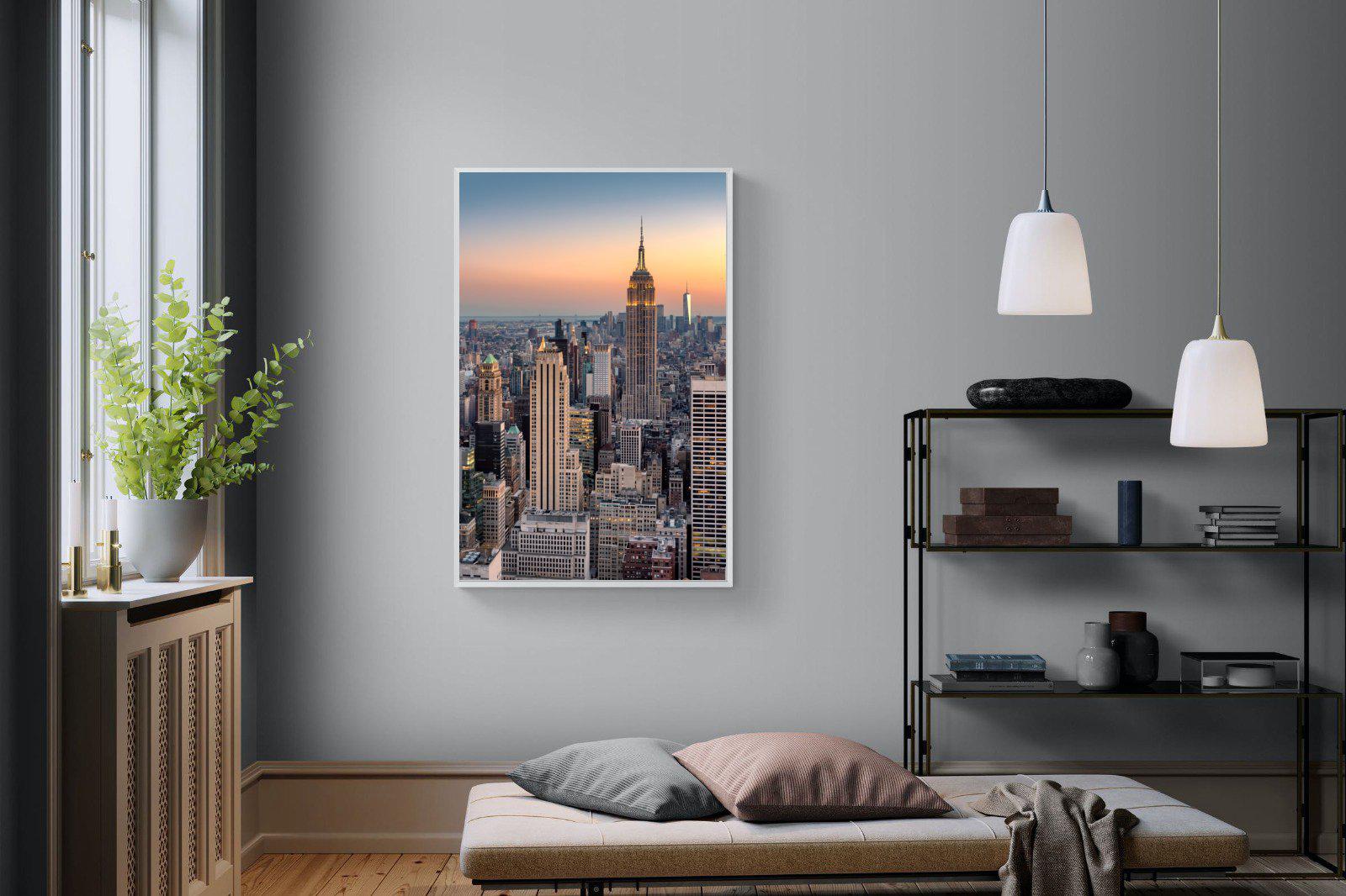 New York-Wall_Art-100 x 150cm-Mounted Canvas-White-Pixalot