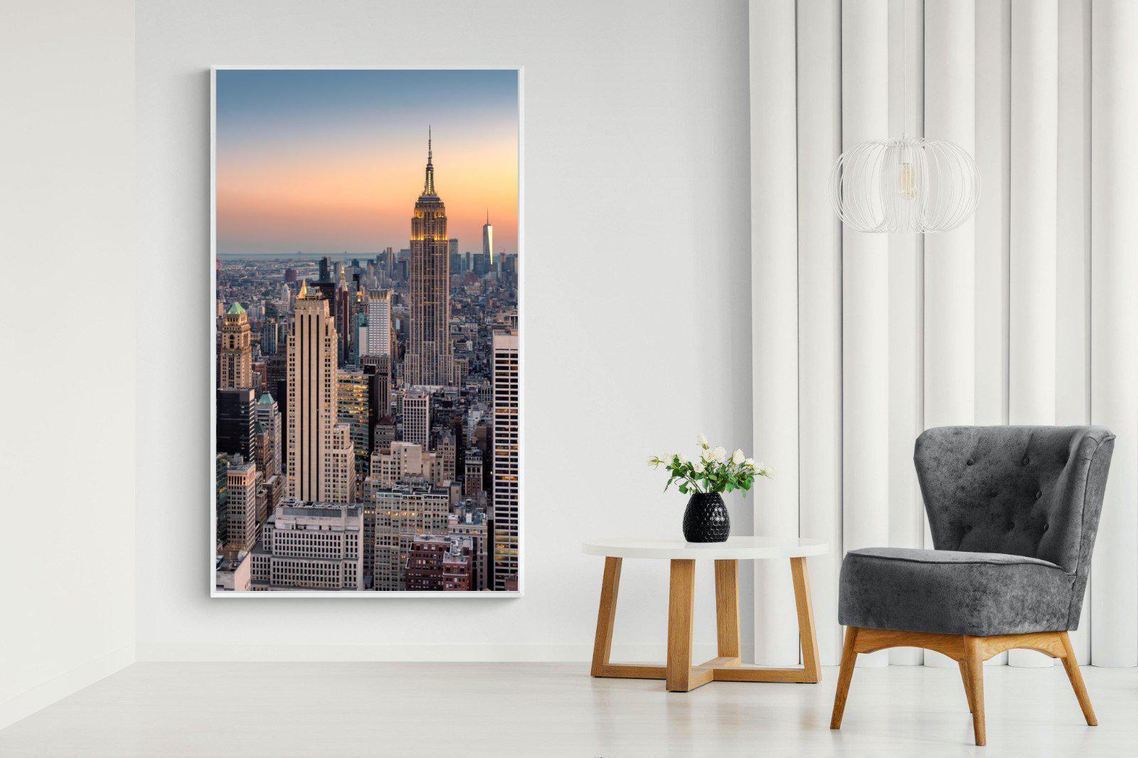 New York-Wall_Art-130 x 220cm-Mounted Canvas-White-Pixalot