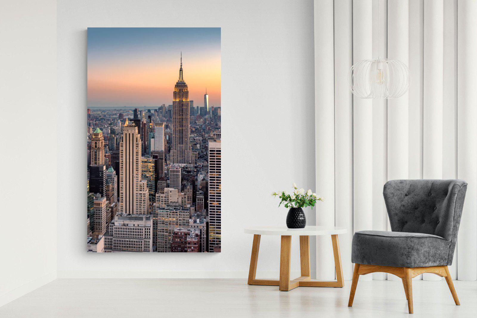 New York-Wall_Art-130 x 220cm-Mounted Canvas-No Frame-Pixalot