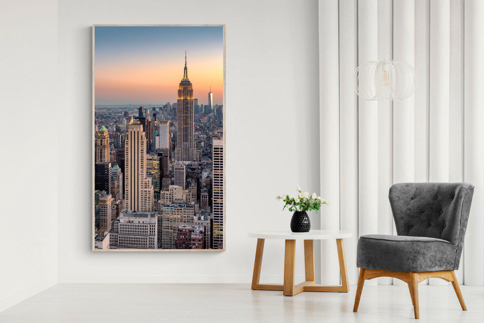 New York-Wall_Art-130 x 220cm-Mounted Canvas-Wood-Pixalot
