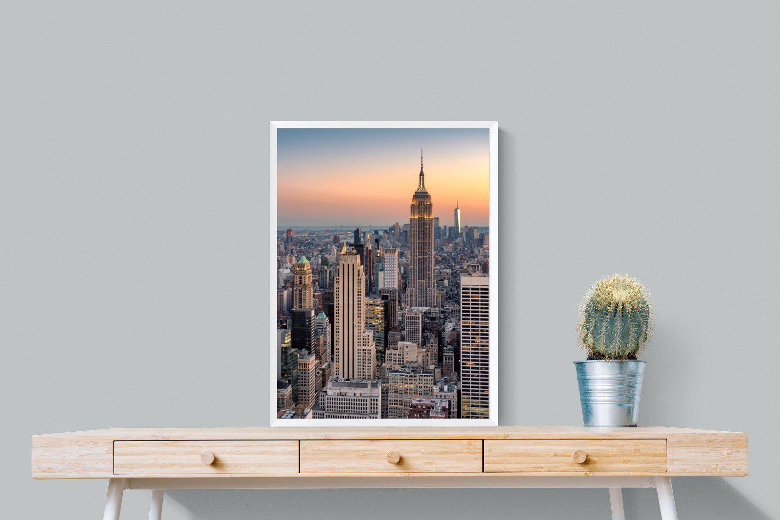 New York-Wall_Art-60 x 80cm-Mounted Canvas-White-Pixalot