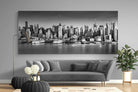 New York Skyline-Wall_Art-275 x 130cm-Mounted Canvas-No Frame-Pixalot