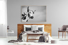 Nguni Bull-Wall_Art-150 x 100cm-Mounted Canvas-Wood-Pixalot