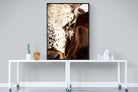 Nguni Close-Wall_Art-90 x 120cm-Mounted Canvas-Black-Pixalot
