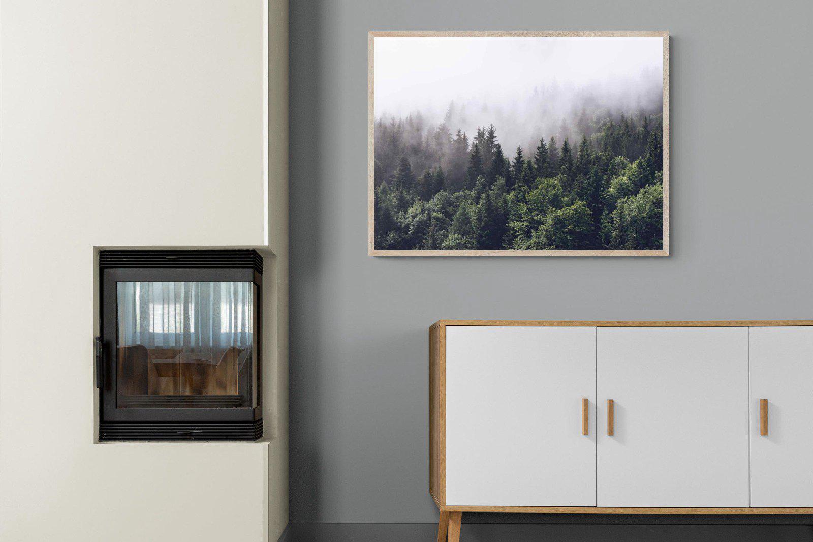 Norwegian Forest-Wall_Art-100 x 75cm-Mounted Canvas-Wood-Pixalot