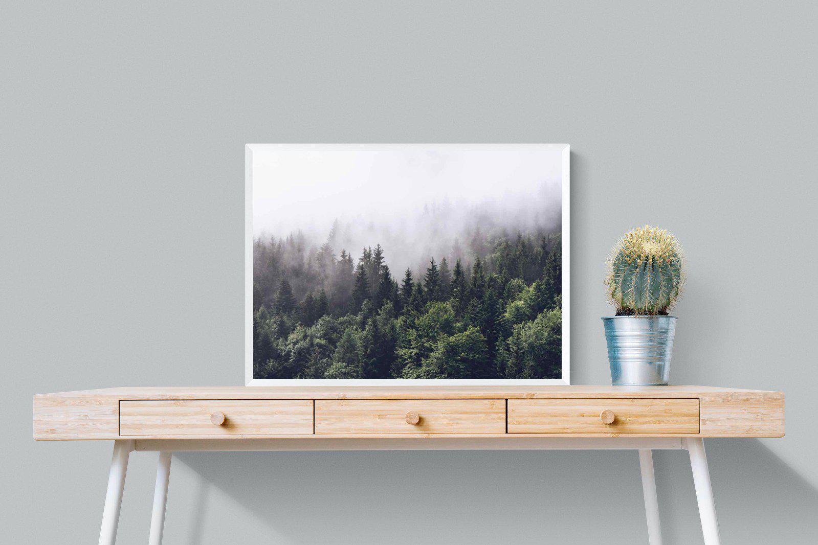 Norwegian Forest-Wall_Art-80 x 60cm-Mounted Canvas-White-Pixalot