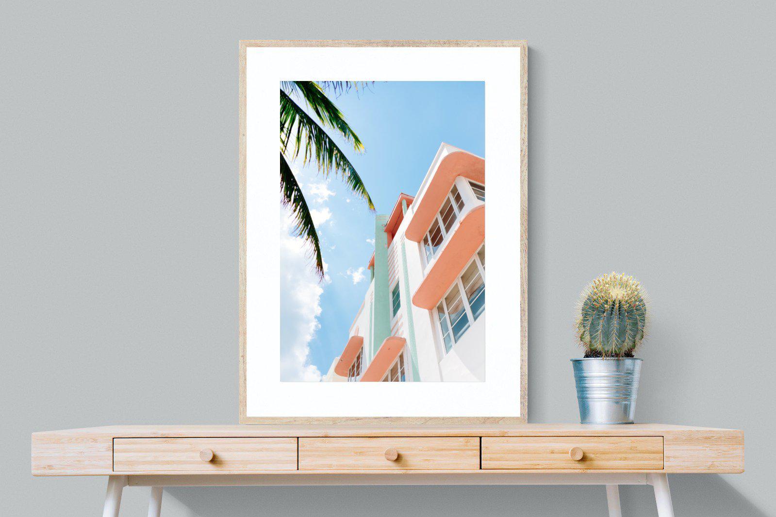Ocean Drive-Wall_Art-75 x 100cm-Framed Print-Wood-Pixalot