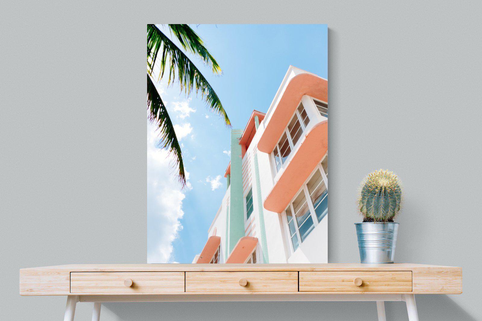 Ocean Drive-Wall_Art-75 x 100cm-Mounted Canvas-No Frame-Pixalot