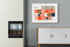 Olaf-Wall_Art-100 x 75cm-Framed Print-Wood-Pixalot