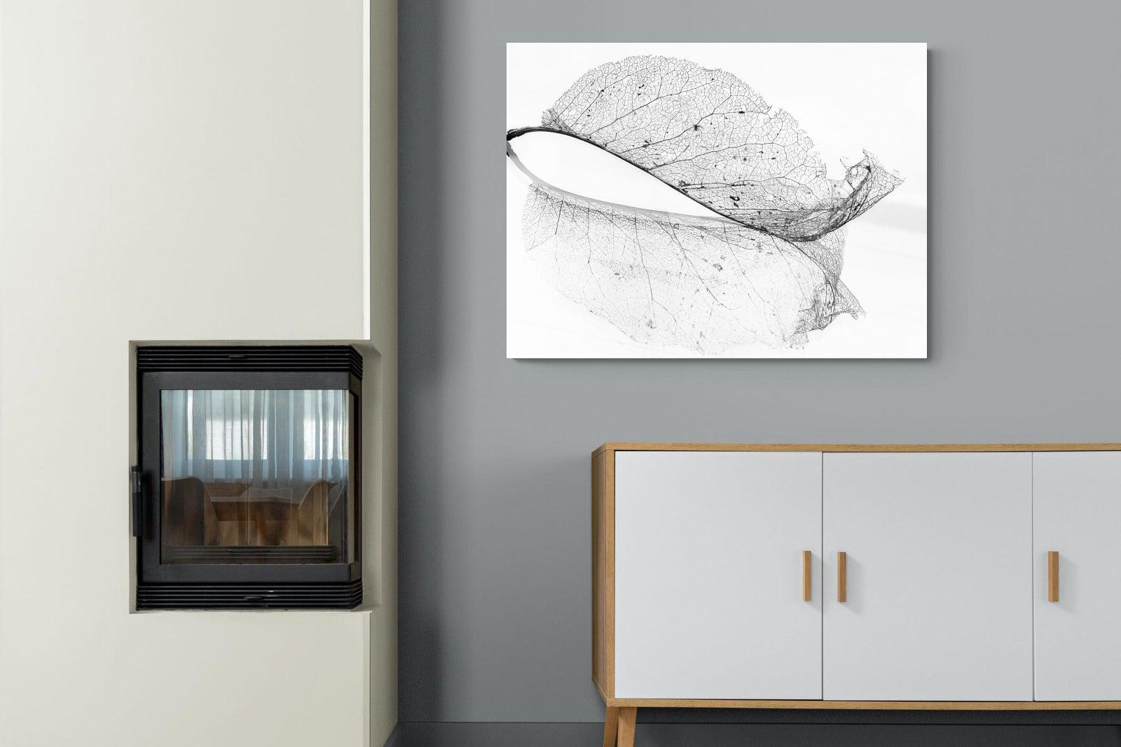 Old Leaf-Wall_Art-100 x 75cm-Mounted Canvas-No Frame-Pixalot