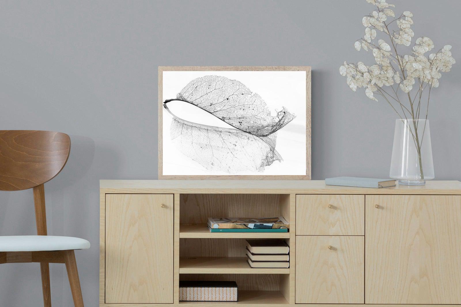 Old Leaf-Wall_Art-60 x 45cm-Mounted Canvas-Wood-Pixalot