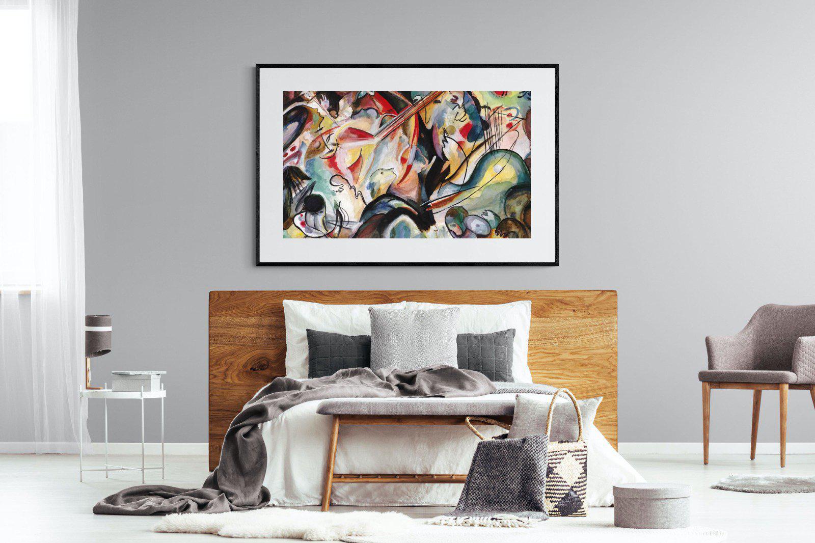 Orchestral Art-Wall_Art-150 x 100cm-Framed Print-Black-Pixalot