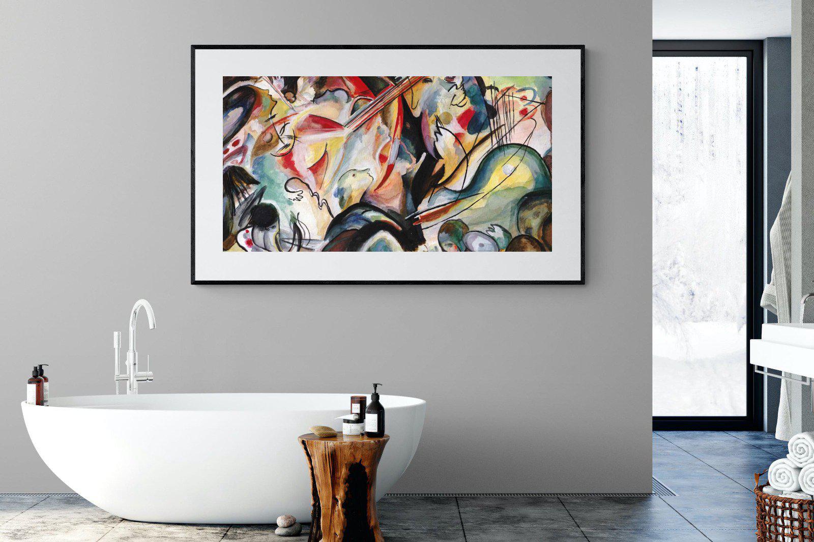 Orchestral Art-Wall_Art-180 x 110cm-Framed Print-Black-Pixalot