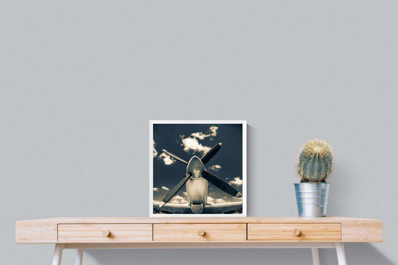 P-51-Wall_Art-50 x 50cm-Mounted Canvas-White-Pixalot