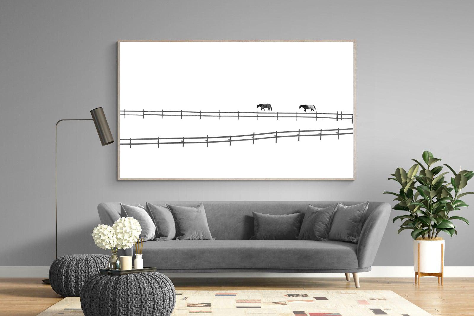 Paddock-Wall_Art-220 x 130cm-Mounted Canvas-Wood-Pixalot