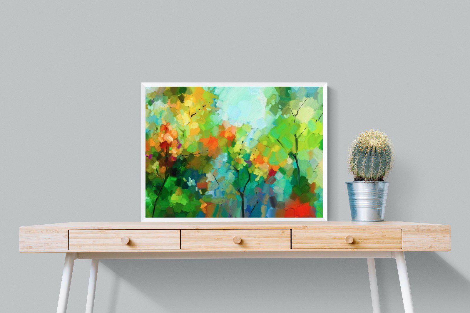 Painted Orchard-Wall_Art-80 x 60cm-Mounted Canvas-White-Pixalot