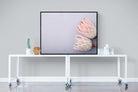 Pair of Proteas-Wall_Art-120 x 90cm-Mounted Canvas-Black-Pixalot