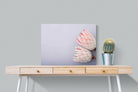 Pair of Proteas-Wall_Art-80 x 60cm-Mounted Canvas-No Frame-Pixalot