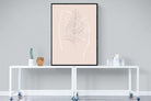 Palm Silhouette-Wall_Art-90 x 120cm-Mounted Canvas-Black-Pixalot