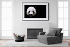 Panda-Wall_Art-150 x 100cm-Framed Print-Black-Pixalot