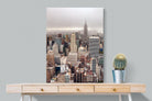 Pastel New York-Wall_Art-75 x 100cm-Mounted Canvas-No Frame-Pixalot