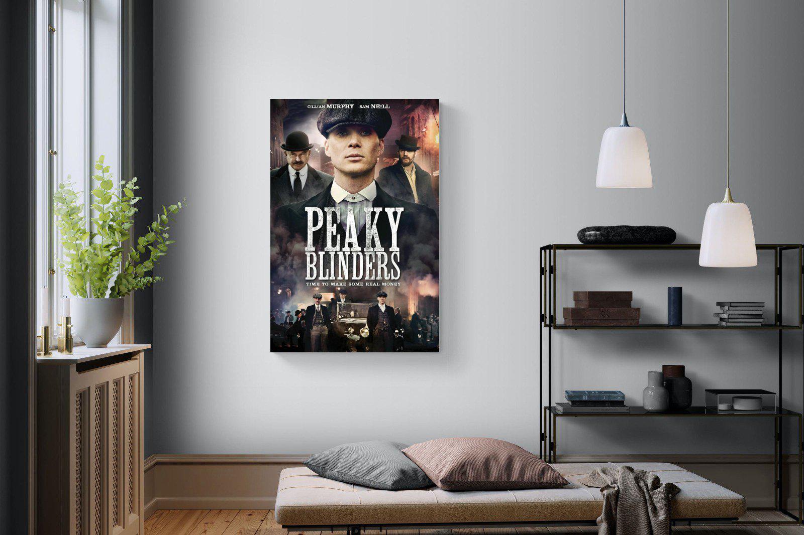 Peaky Blinders-Wall_Art-100 x 150cm-Mounted Canvas-No Frame-Pixalot