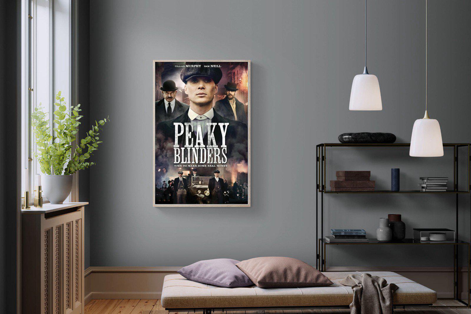 Peaky Blinders-Wall_Art-100 x 150cm-Mounted Canvas-Wood-Pixalot