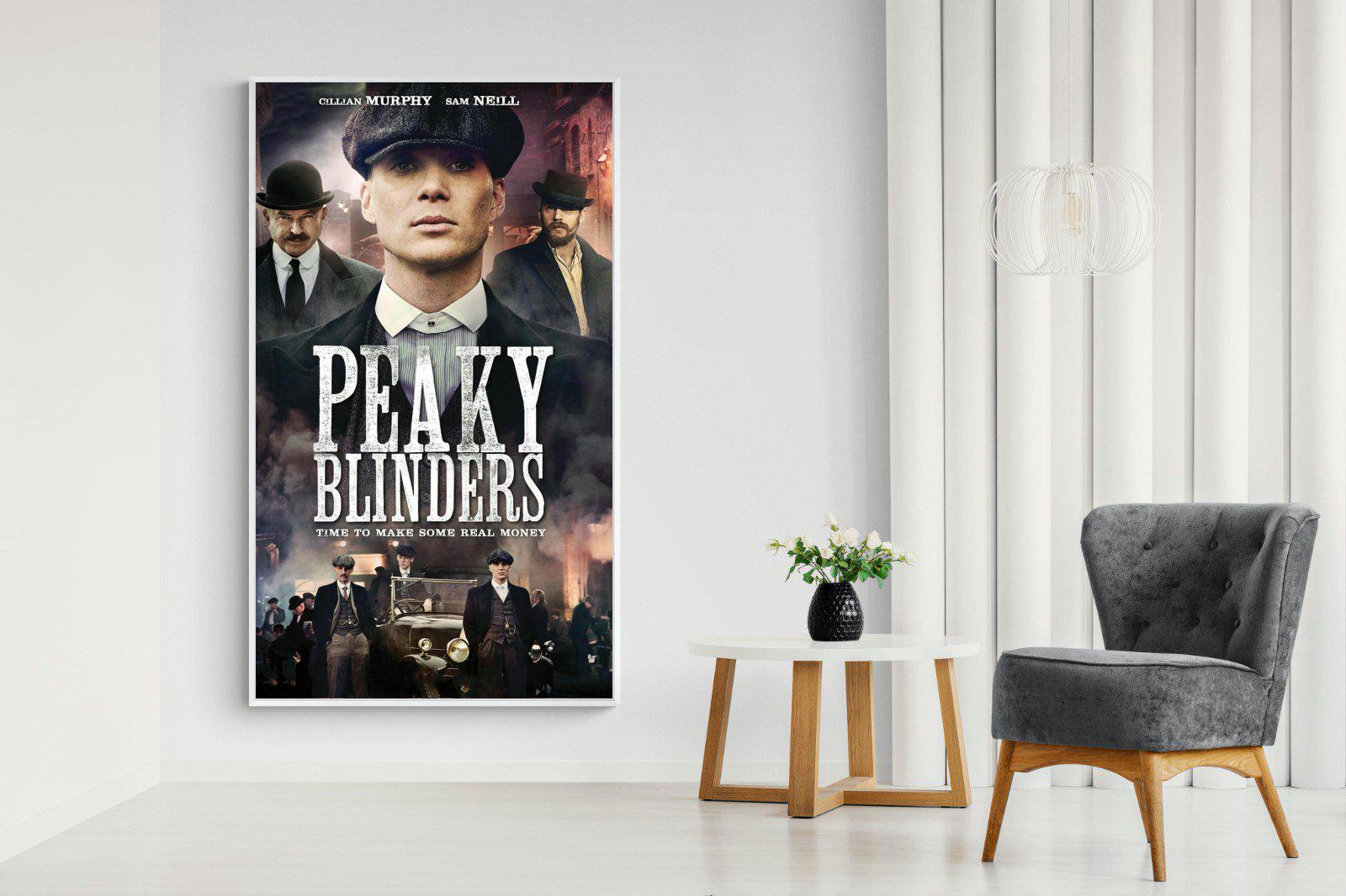 Peaky Blinders-Wall_Art-130 x 220cm-Mounted Canvas-White-Pixalot