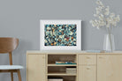 Pebbles-Wall_Art-60 x 45cm-Framed Print-White-Pixalot