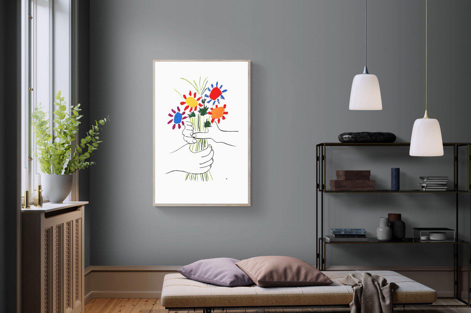 Petite Fleurs-Wall_Art-100 x 150cm-Mounted Canvas-Wood-Pixalot