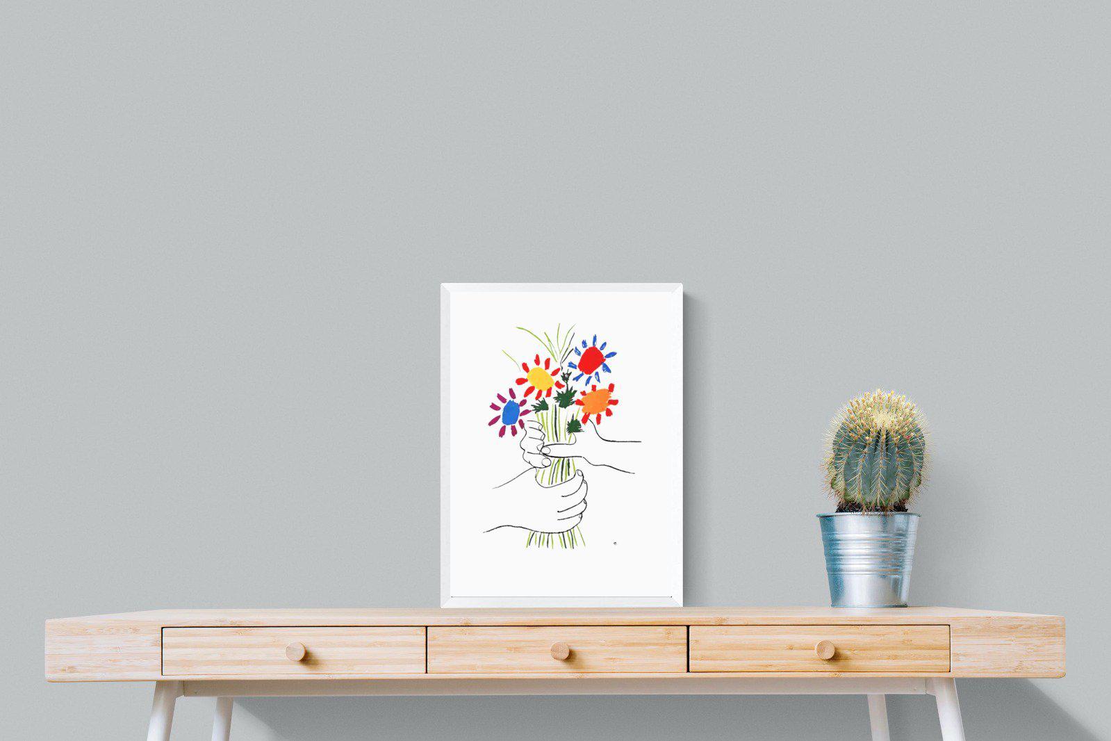 Petite Fleurs-Wall_Art-45 x 60cm-Mounted Canvas-White-Pixalot