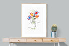 Petite Fleurs-Wall_Art-75 x 100cm-Framed Print-Wood-Pixalot