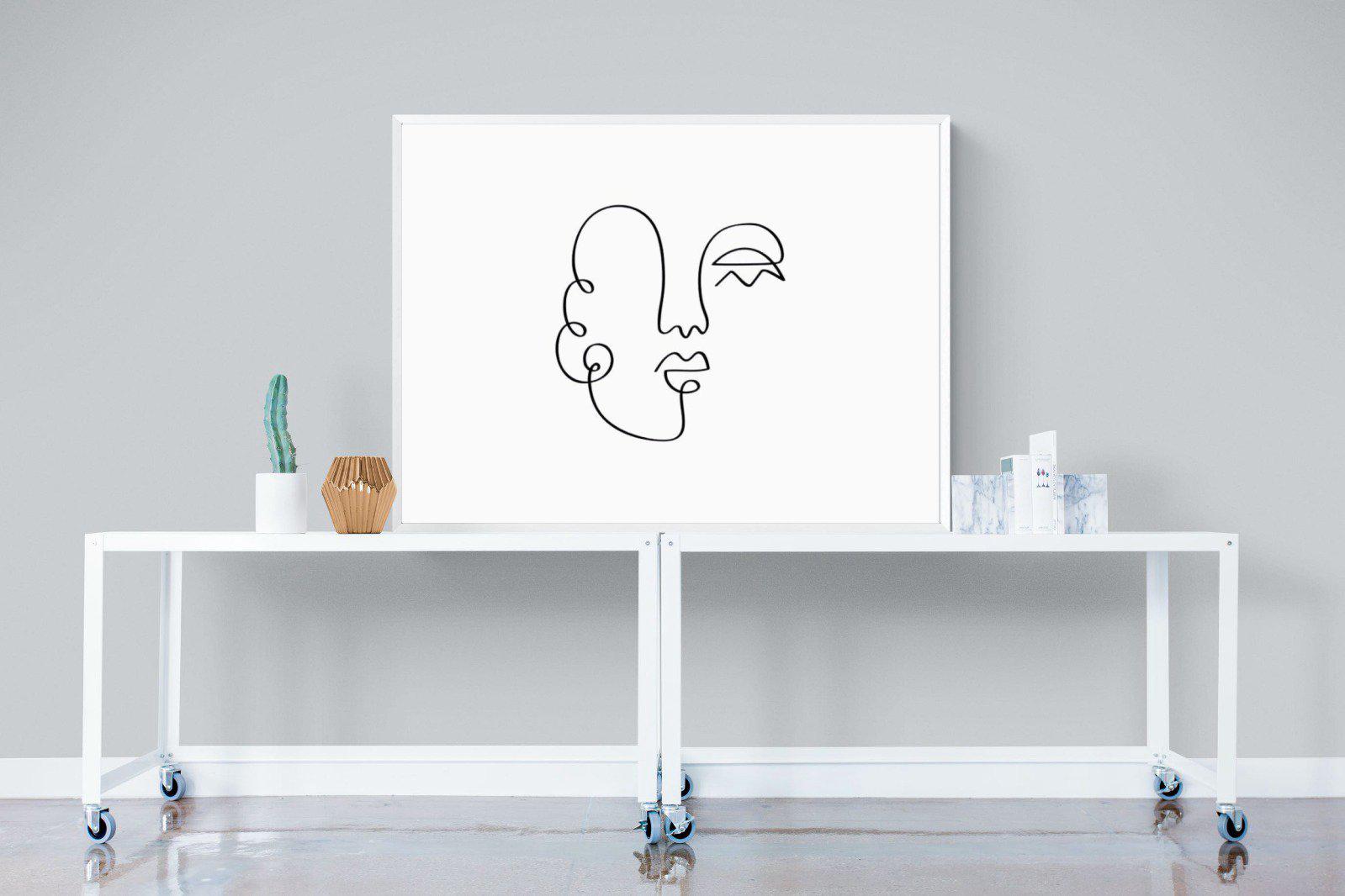 Picasso One-Wall_Art-120 x 90cm-Mounted Canvas-White-Pixalot