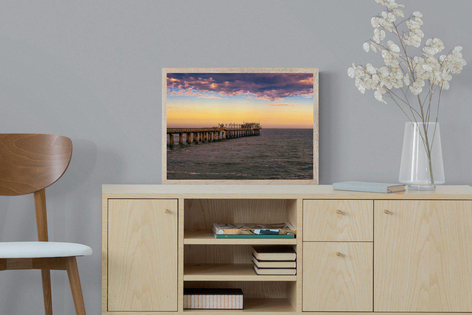 Pier-Wall_Art-60 x 45cm-Mounted Canvas-Wood-Pixalot