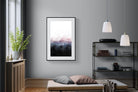 Pink Mist-Wall_Art-100 x 150cm-Framed Print-Black-Pixalot