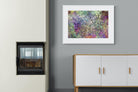 Pollock-Wall_Art-100 x 75cm-Framed Print-White-Pixalot