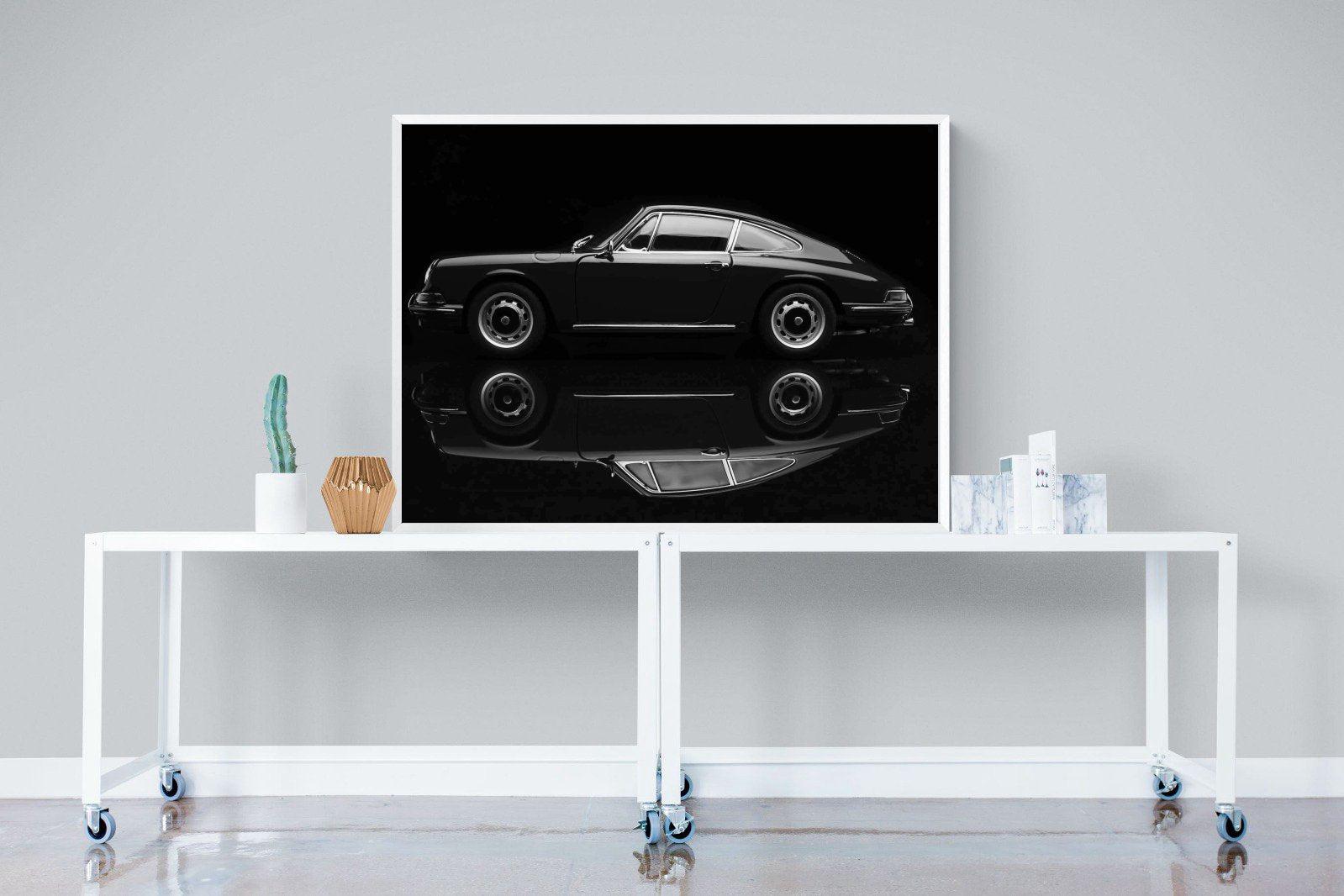 Porsche 911-Wall_Art-120 x 90cm-Mounted Canvas-White-Pixalot