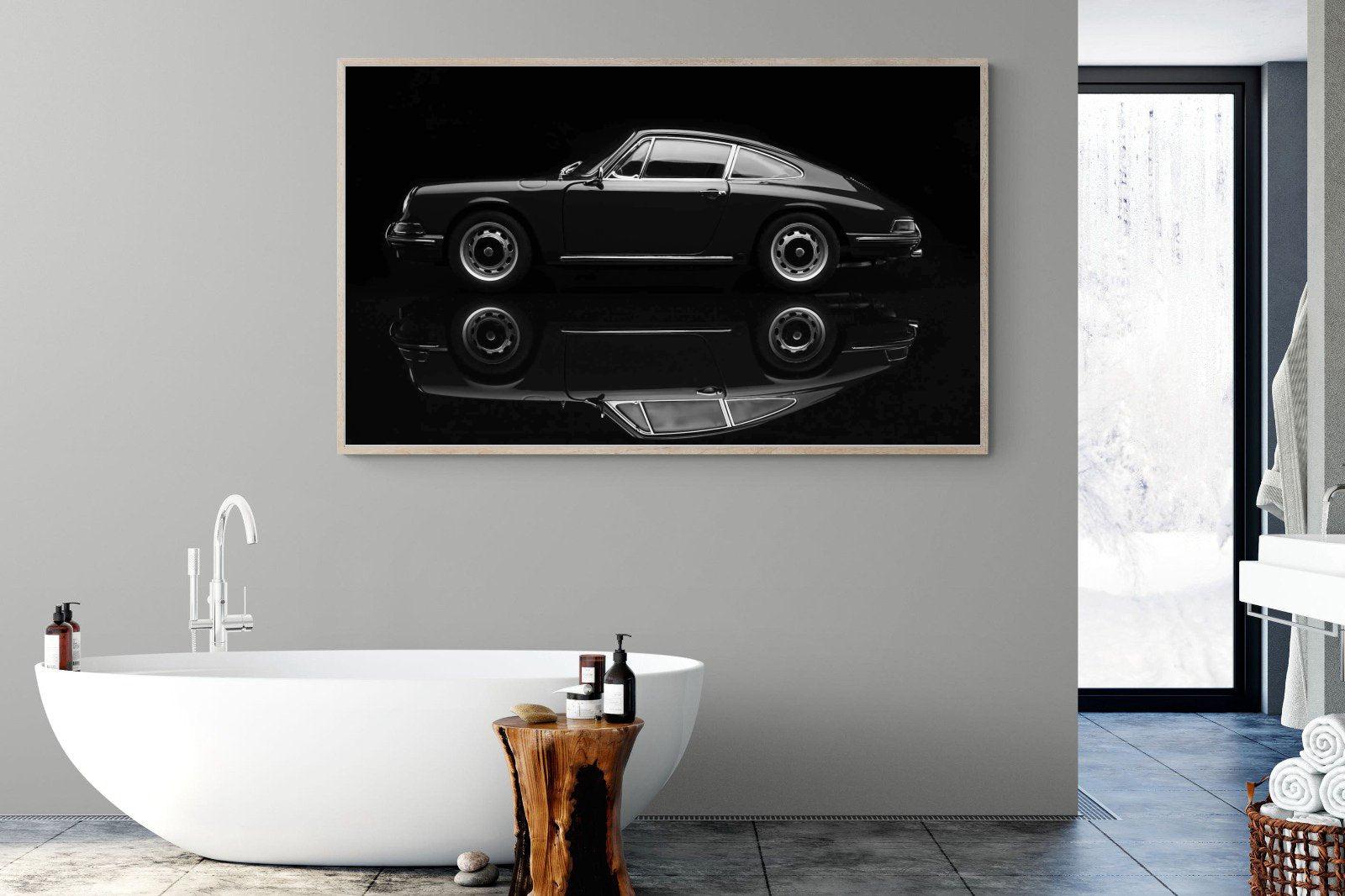 Porsche 911-Wall_Art-180 x 110cm-Mounted Canvas-Wood-Pixalot