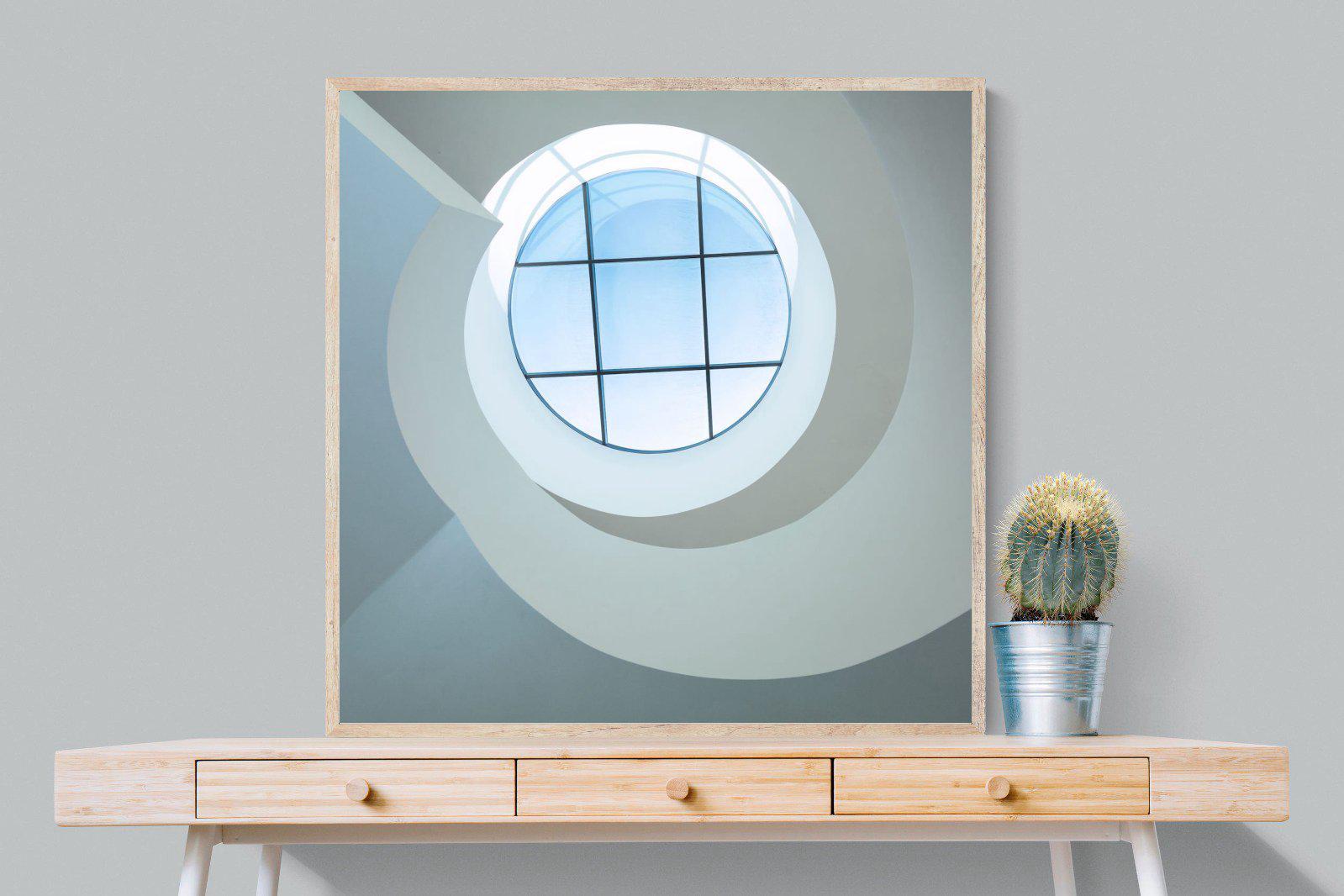 Porthole-Wall_Art-100 x 100cm-Mounted Canvas-Wood-Pixalot