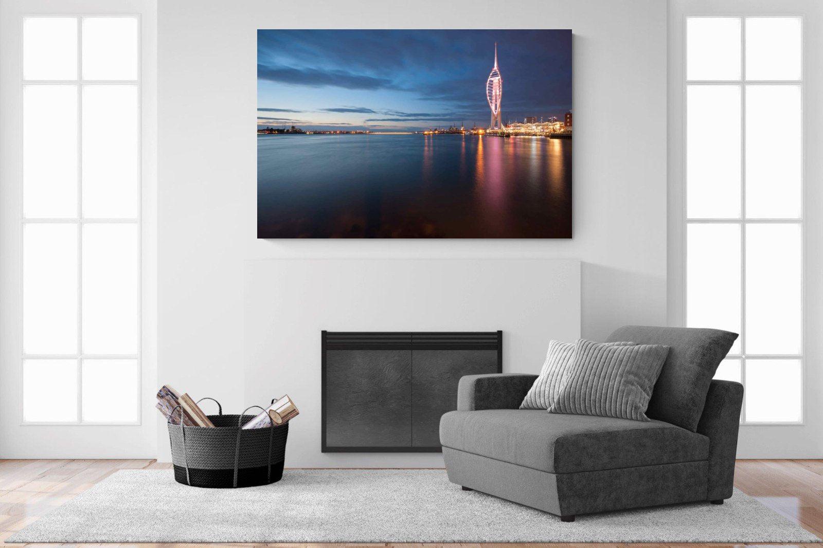 Portsmouth-Wall_Art-150 x 100cm-Mounted Canvas-No Frame-Pixalot