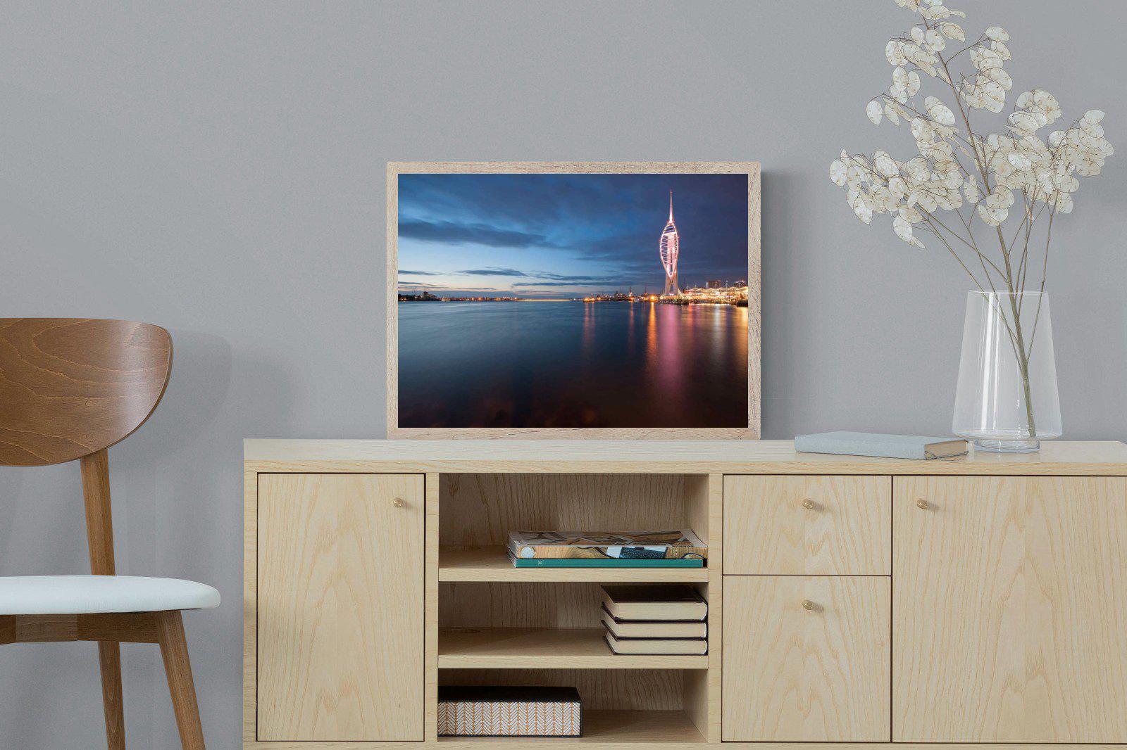 Portsmouth-Wall_Art-60 x 45cm-Mounted Canvas-Wood-Pixalot