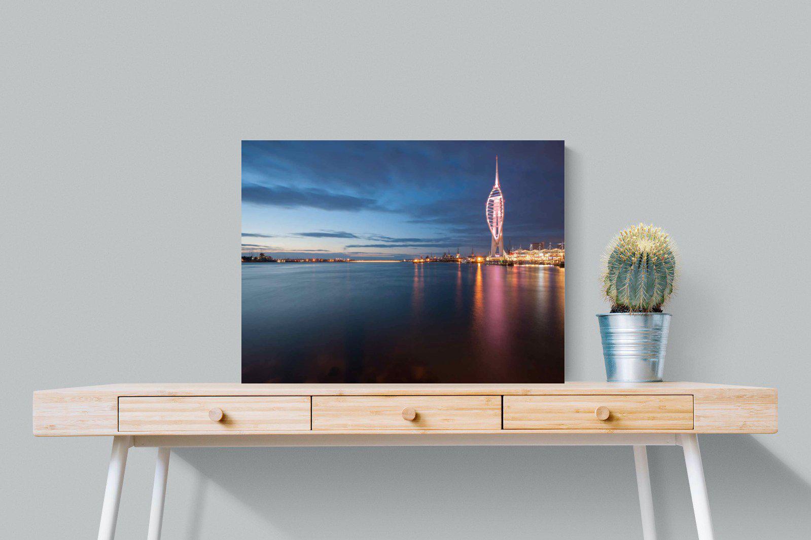 Portsmouth-Wall_Art-80 x 60cm-Mounted Canvas-No Frame-Pixalot