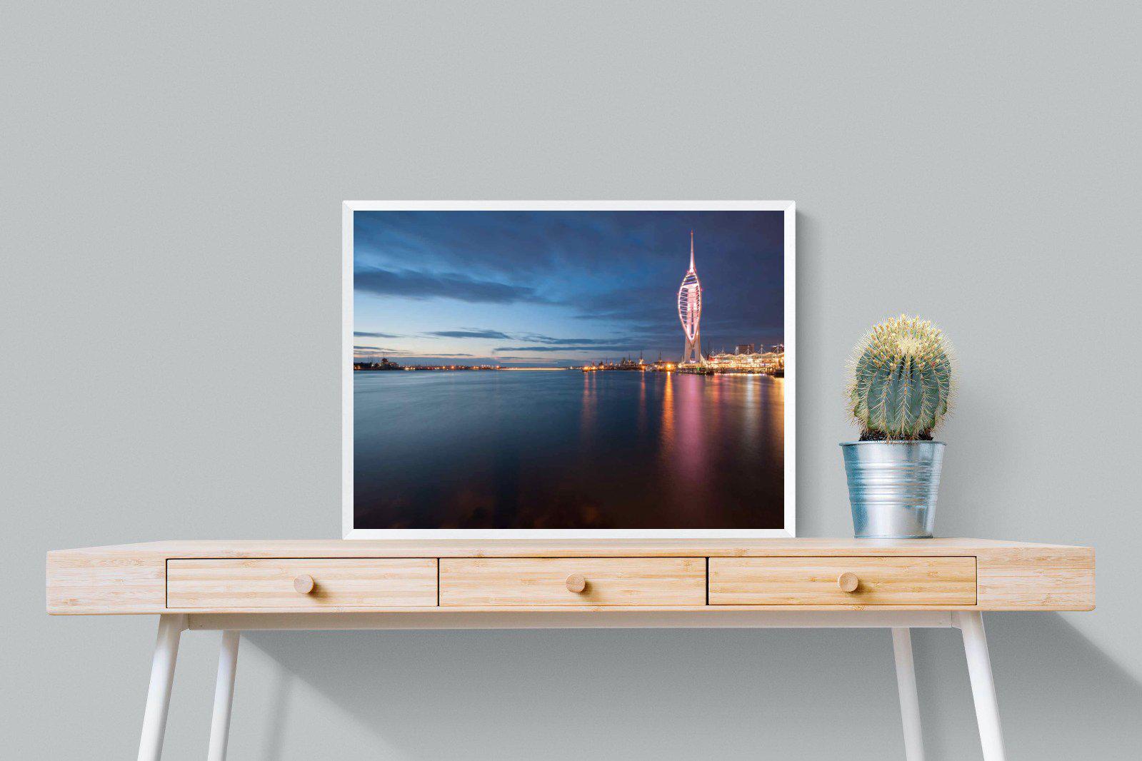 Portsmouth-Wall_Art-80 x 60cm-Mounted Canvas-White-Pixalot