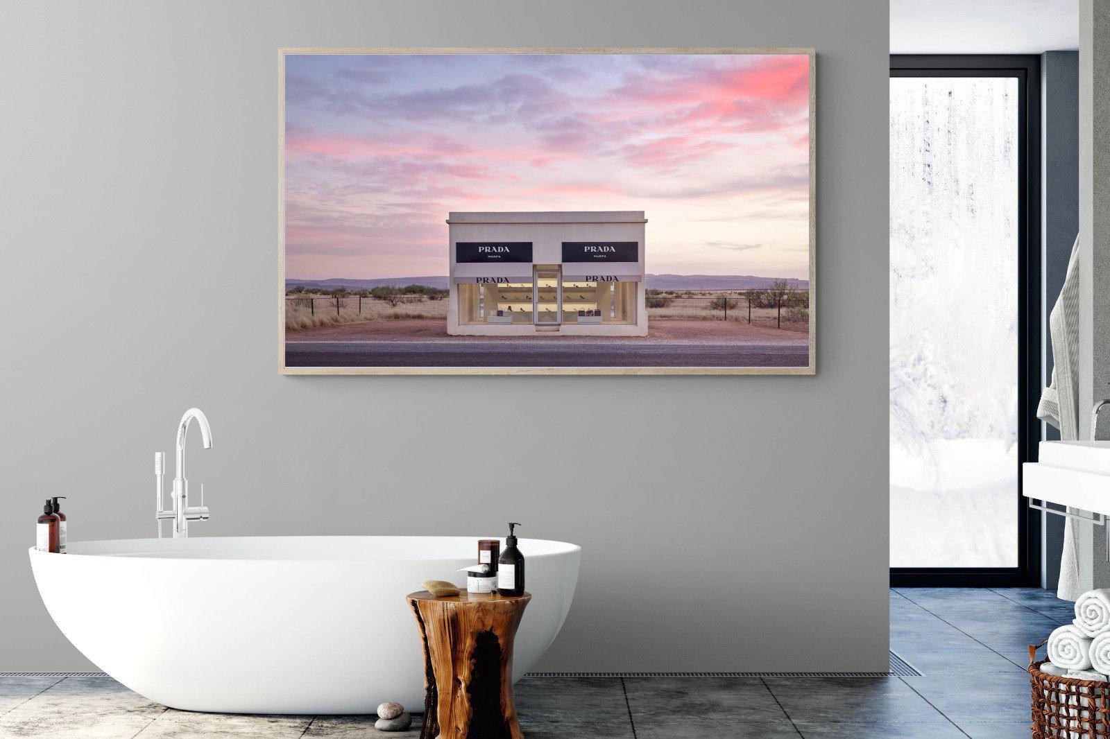 Prada Marfa-Wall_Art-180 x 110cm-Mounted Canvas-Wood-Pixalot