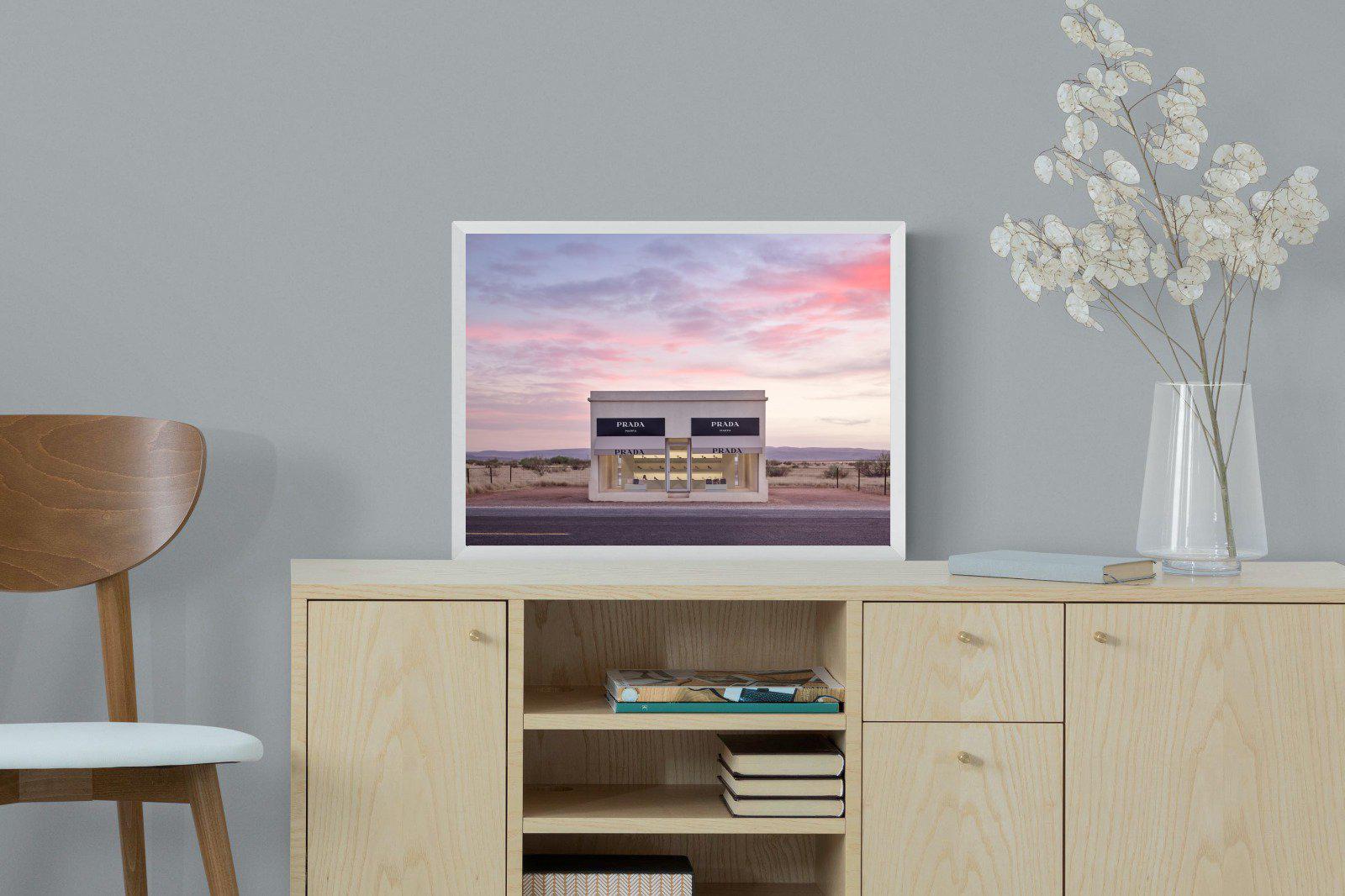 Prada Marfa-Wall_Art-60 x 45cm-Mounted Canvas-White-Pixalot