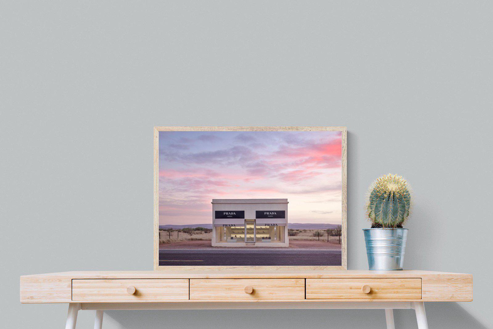 Prada Marfa-Wall_Art-80 x 60cm-Mounted Canvas-Wood-Pixalot