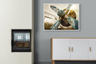 Propeller-Wall_Art-100 x 75cm-Mounted Canvas-White-Pixalot